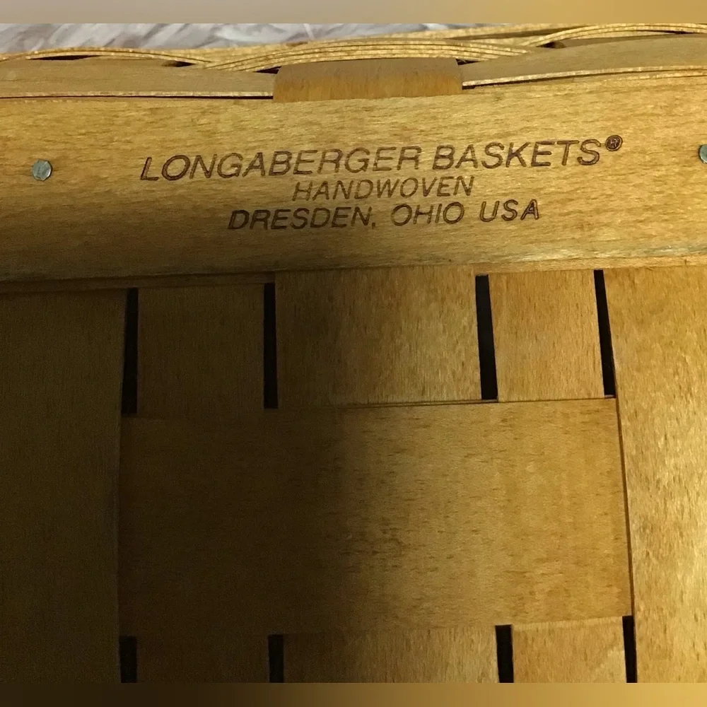 Vintage Longaberger Bread Basket